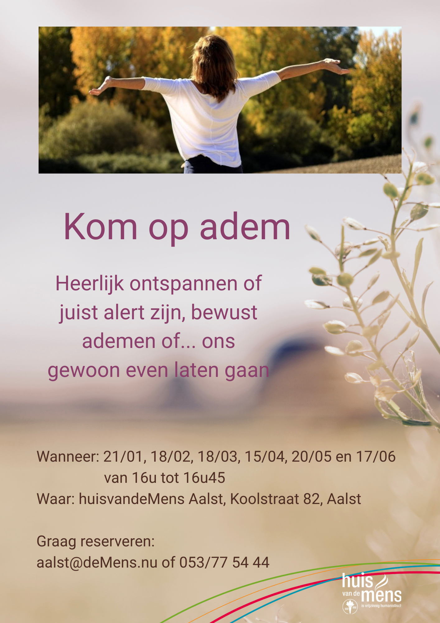 Kom op adem - voorjaar 2026