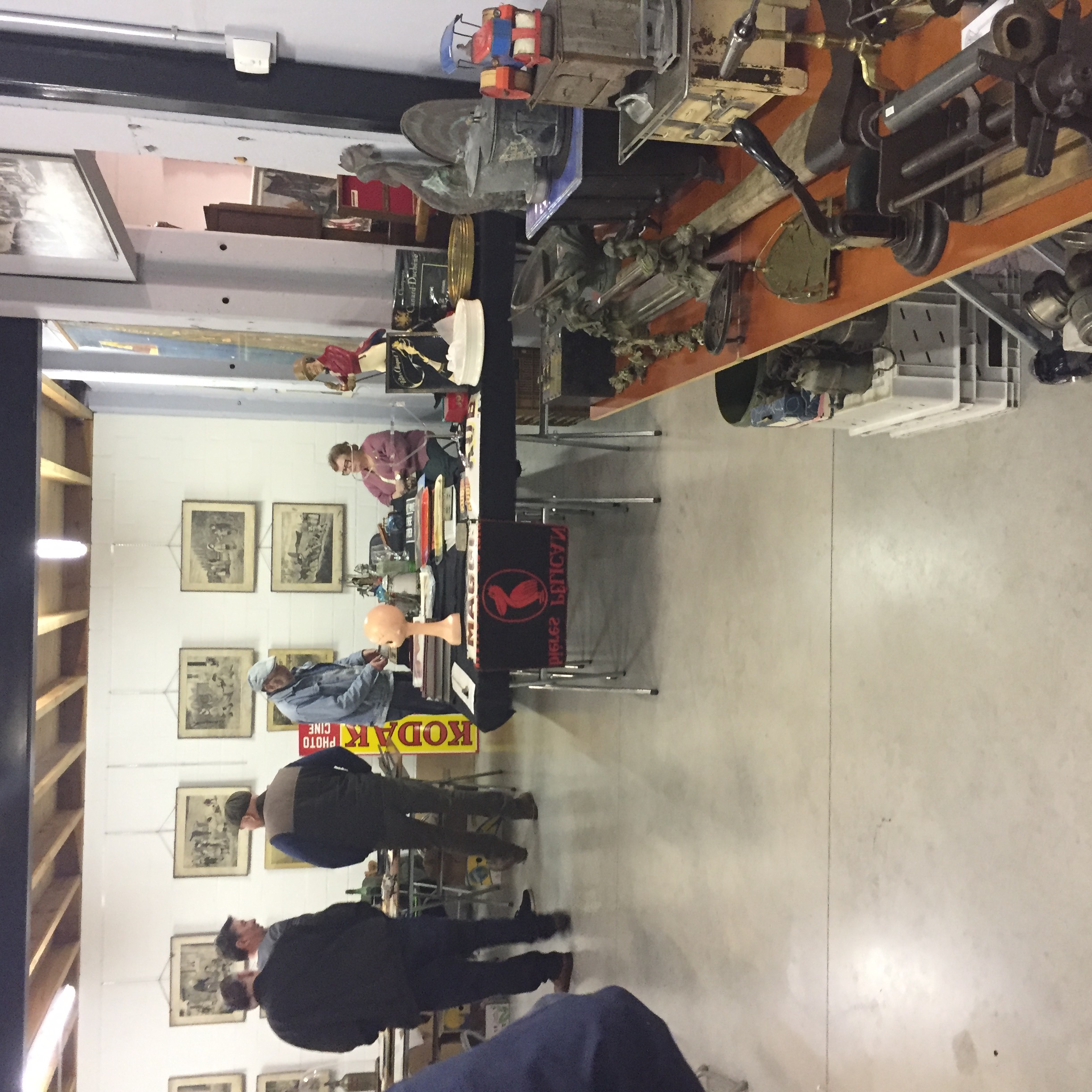 Standhouders op de verzamelbeurs