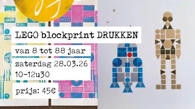 Creër je eigen LEGO drukwerk