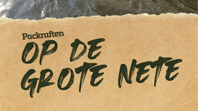 Packraften op de Grote Nete