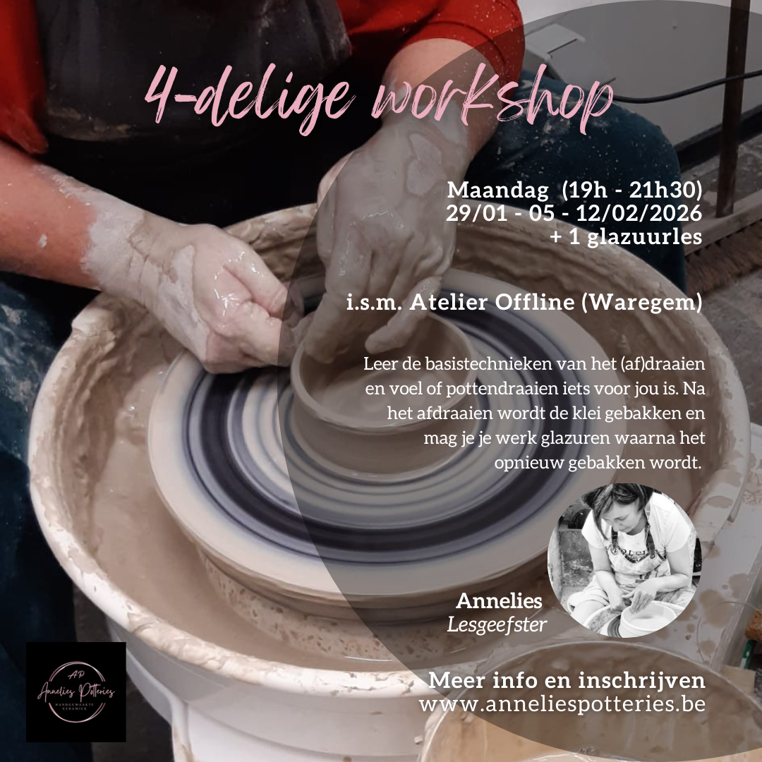 Flyer keramiekdraaien