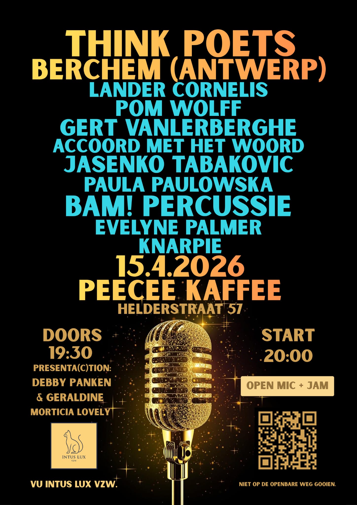 Think Poets 15 april 2026