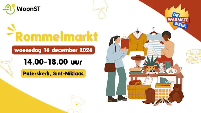 WoonST Rommelmarkt - De Warmste Week