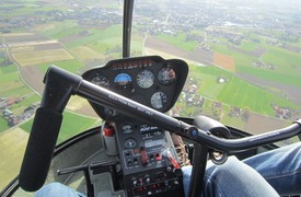 helikoptervlucht west-vlaanderen