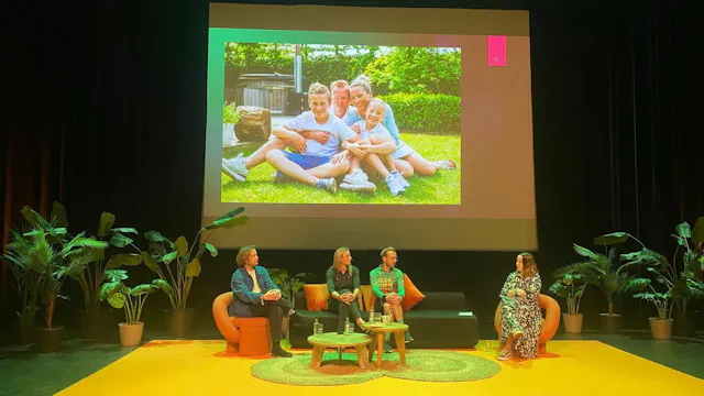 Podcast ‘tot aan de maan en terug’, panelgesprek