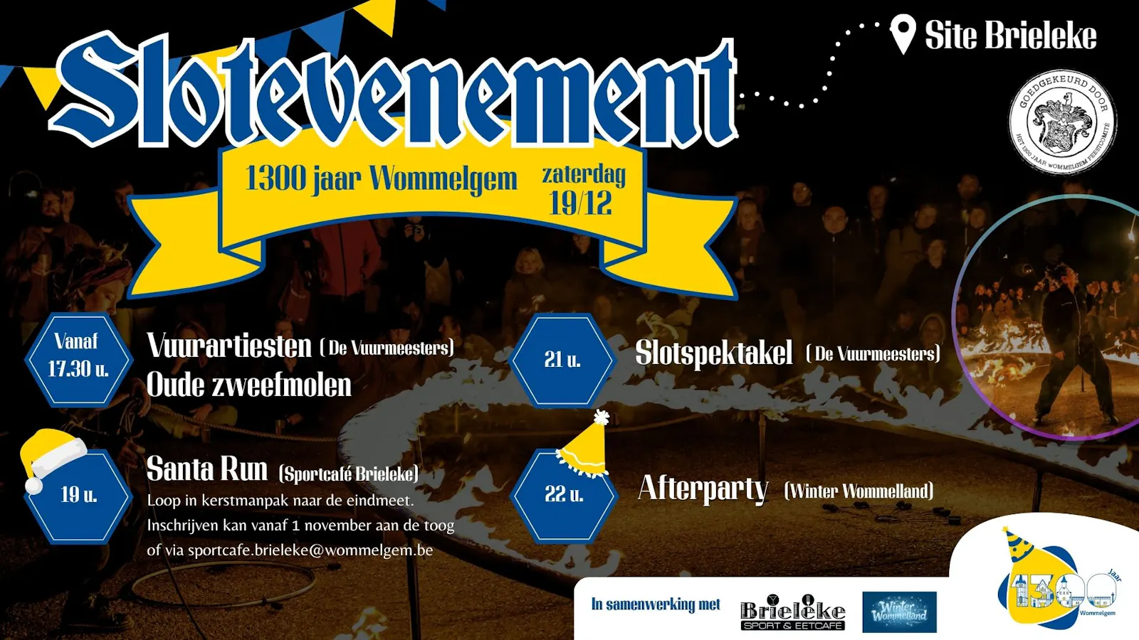Slotevenement 1300 jaar Wommelgem