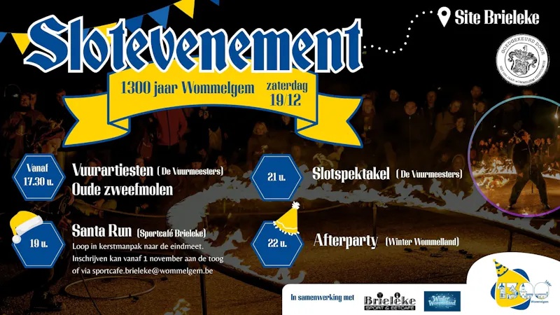 Slotevenement 1300 jaar Wommelgem