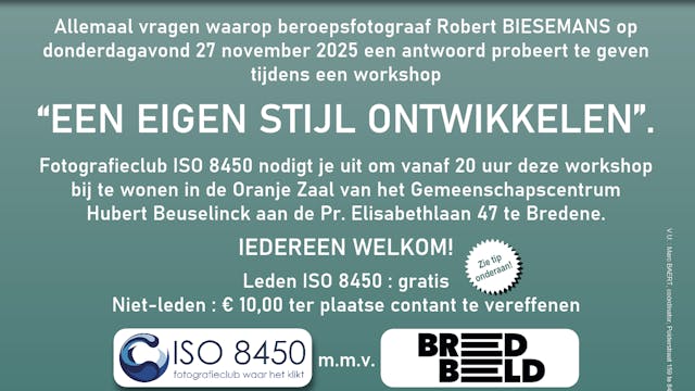 Workshop Robert Biesemans