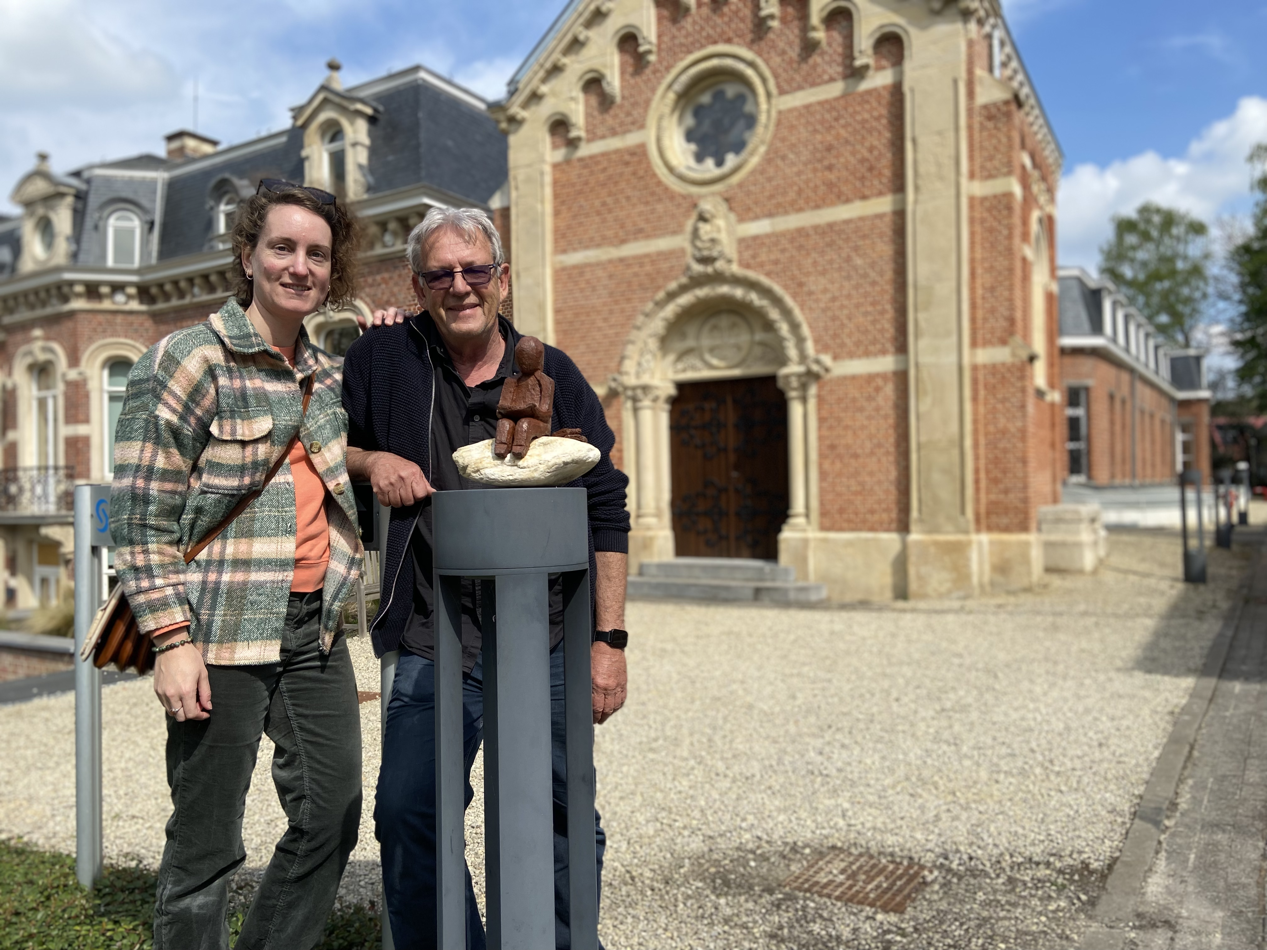 Lynn Debecker en Dirk 'Tiet' Lefebure