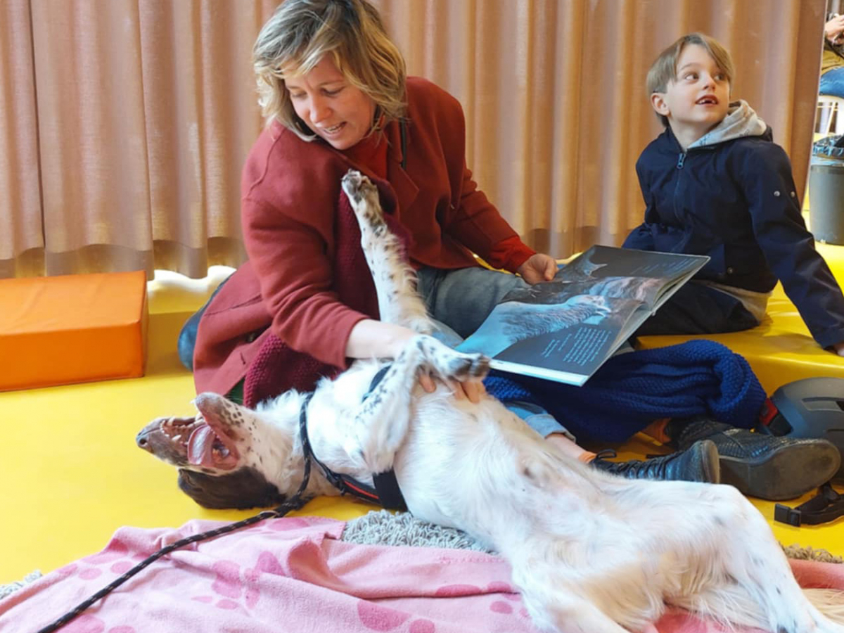 Lees met een hond