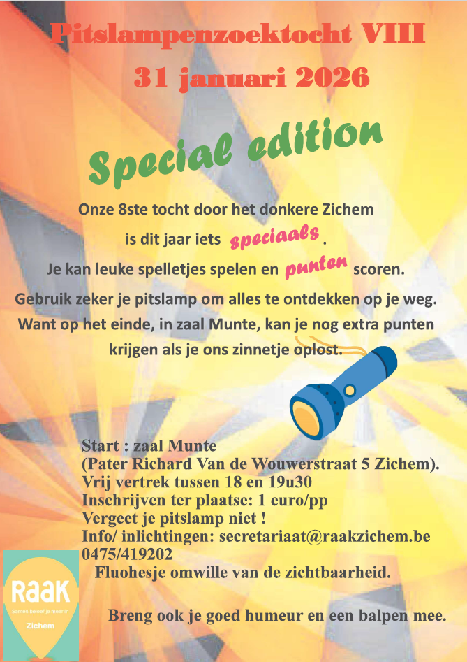 8ste Pitslampenzoektocht