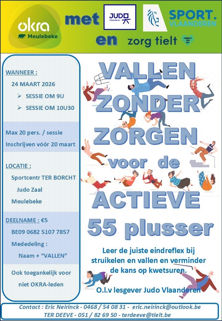 VALLEN ZONDER ZORGEN voor de ACTIEVE 55 plusser