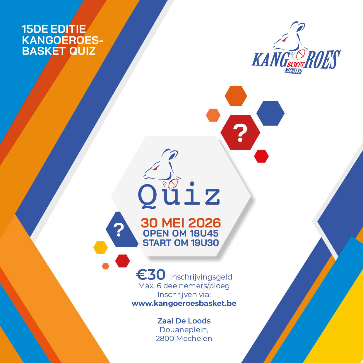 Quiz Kangoeroes Basket Mechelen