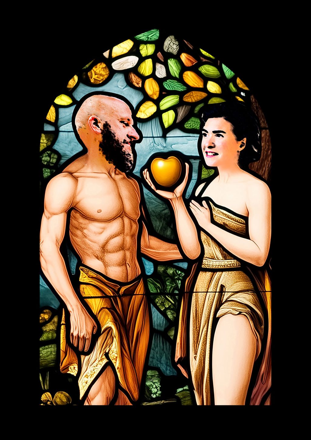 Adam en Eva zeggen sorry