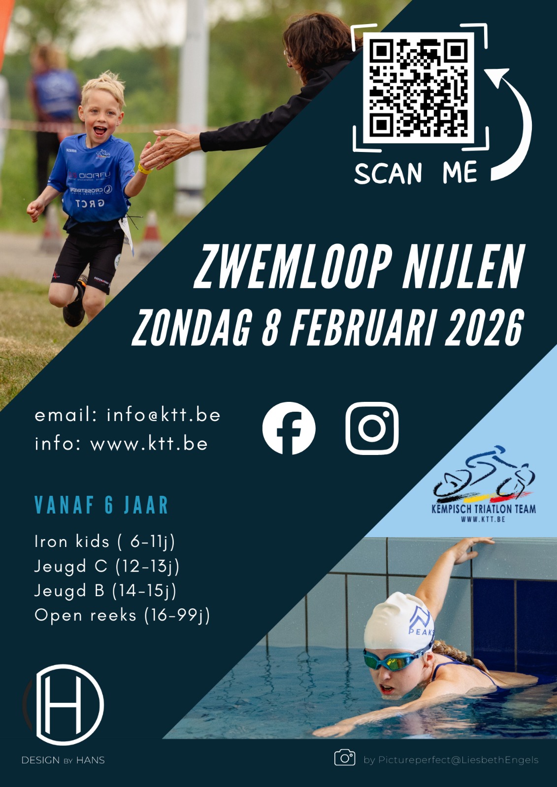 Flyer zwemloop 2026
