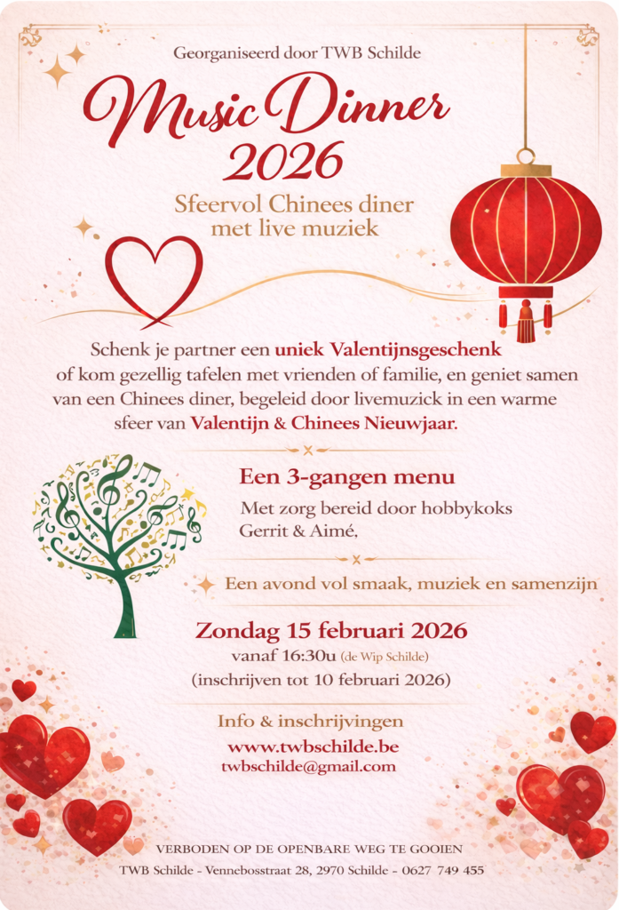 flyer Music Dinner 2026