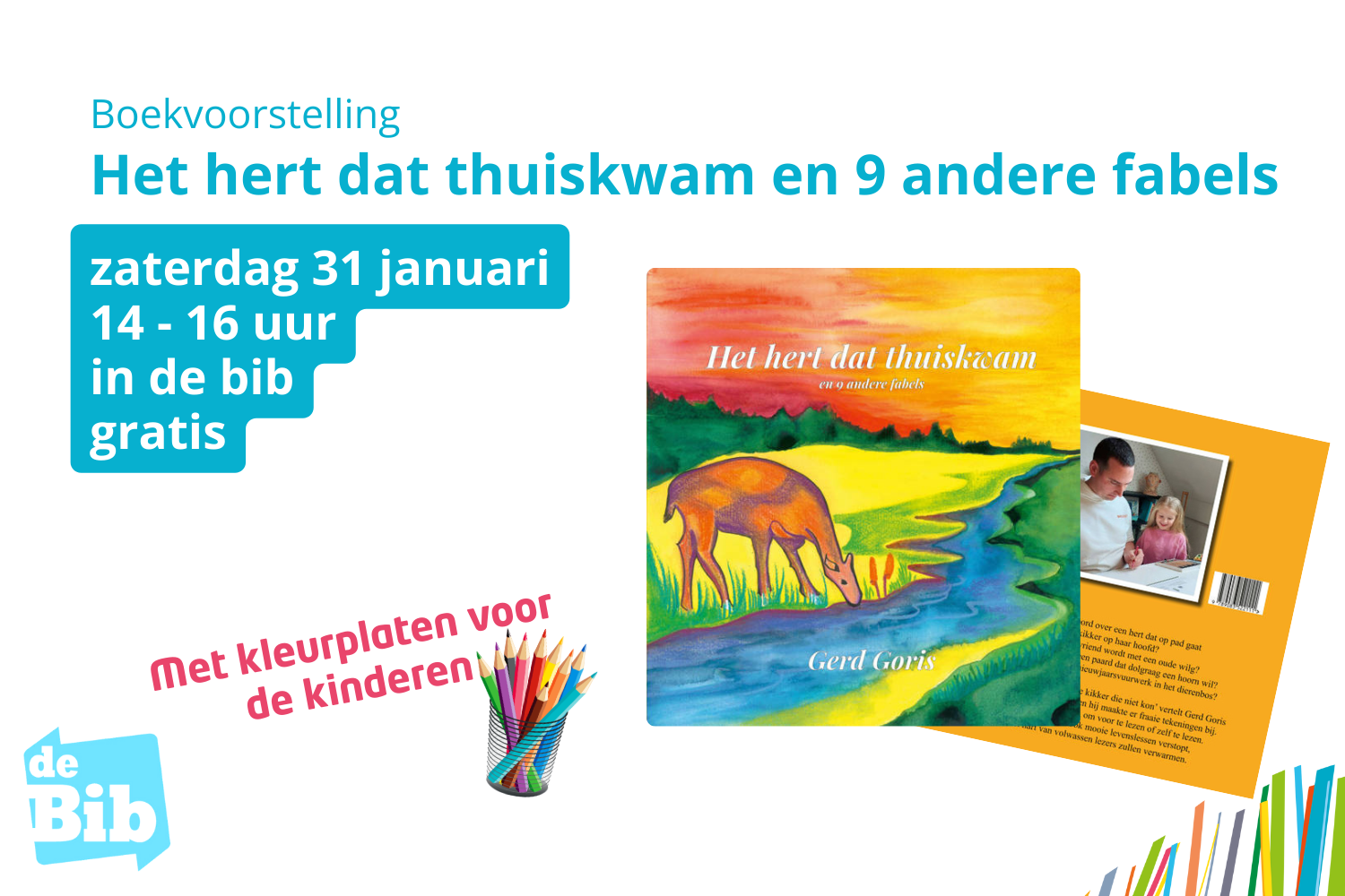 Boekvoorstelling: Het hert dat