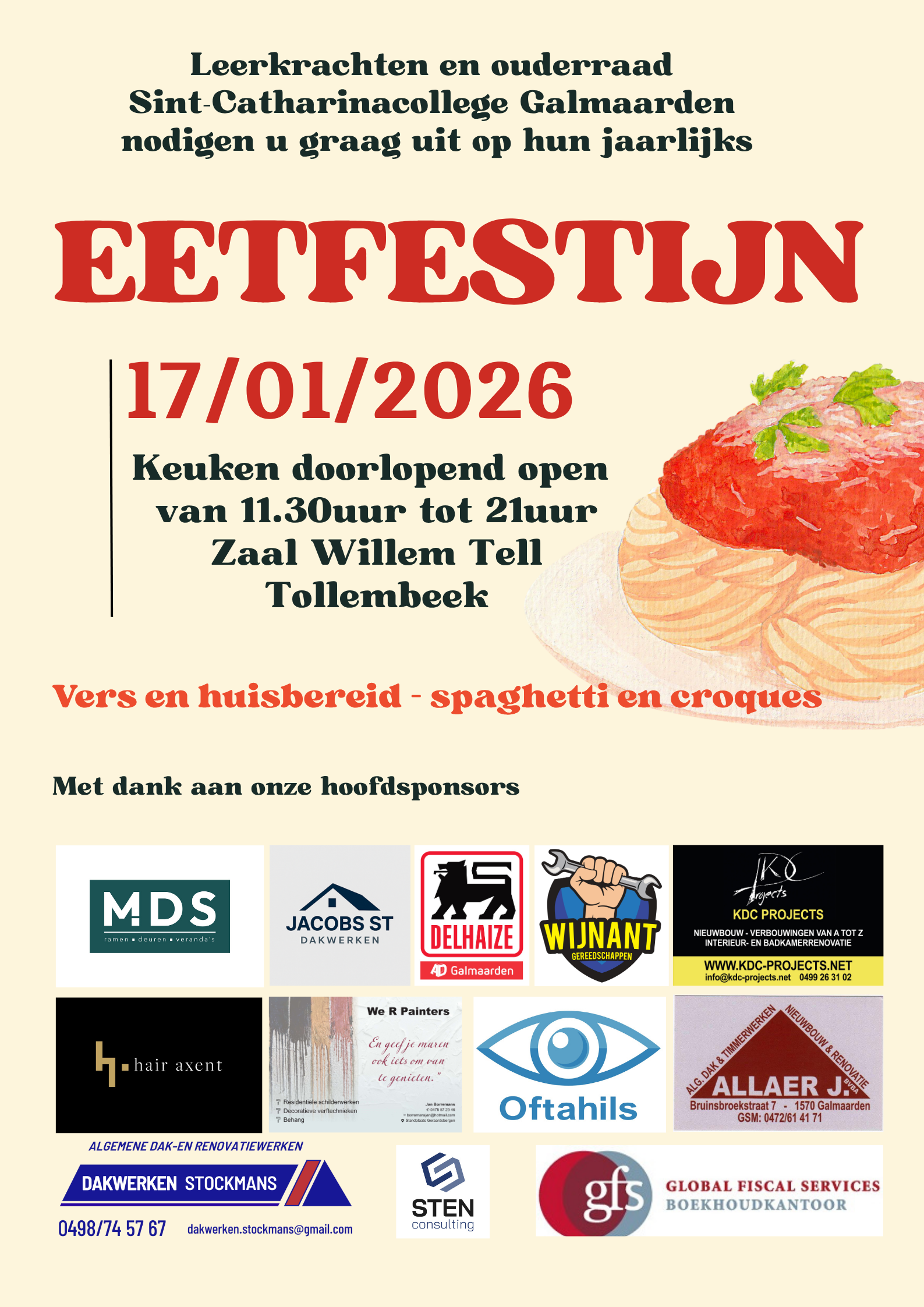 Eetfestijn Sint-Catharinacollege Galmaarden