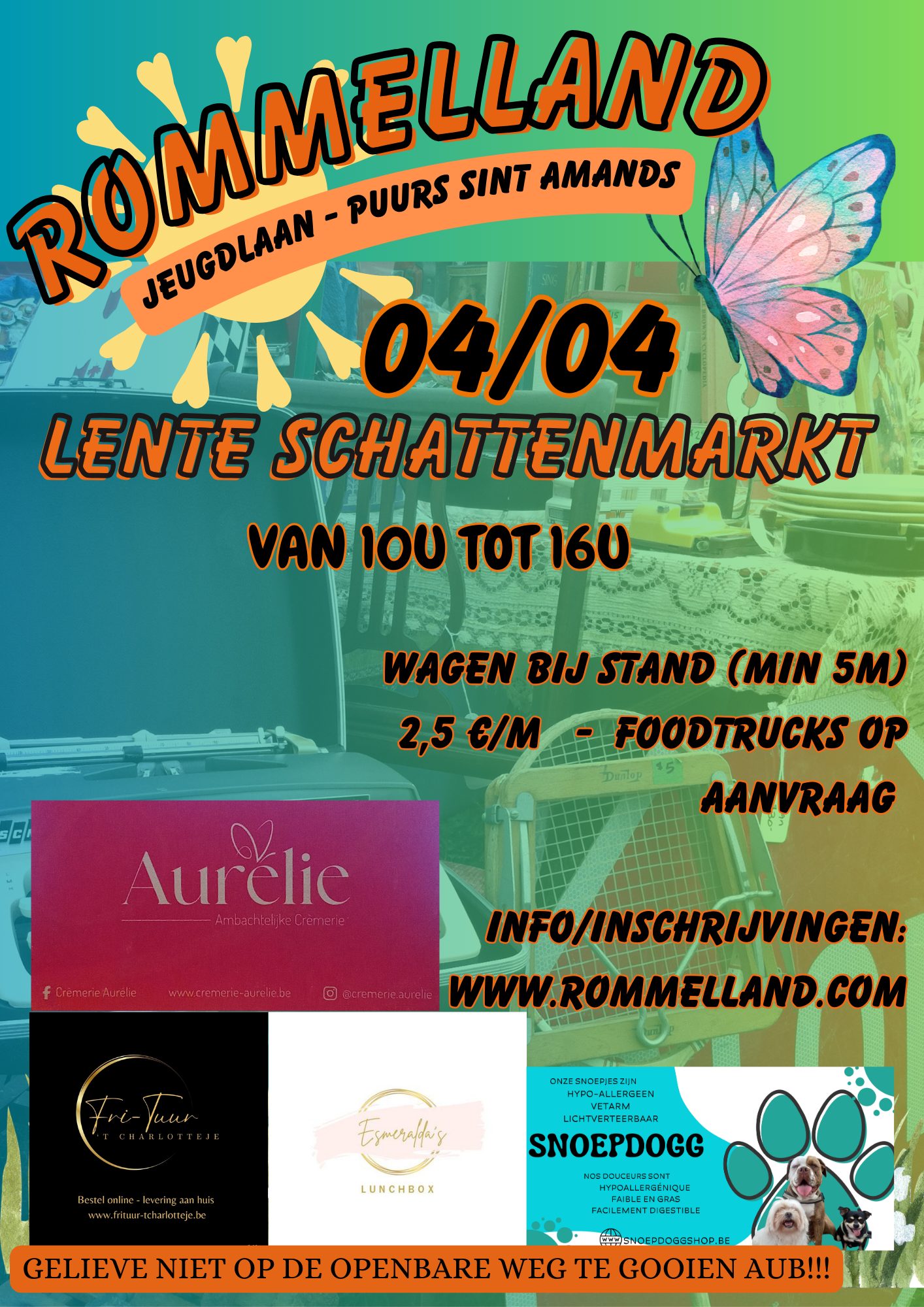 lente/rommelmarkt 