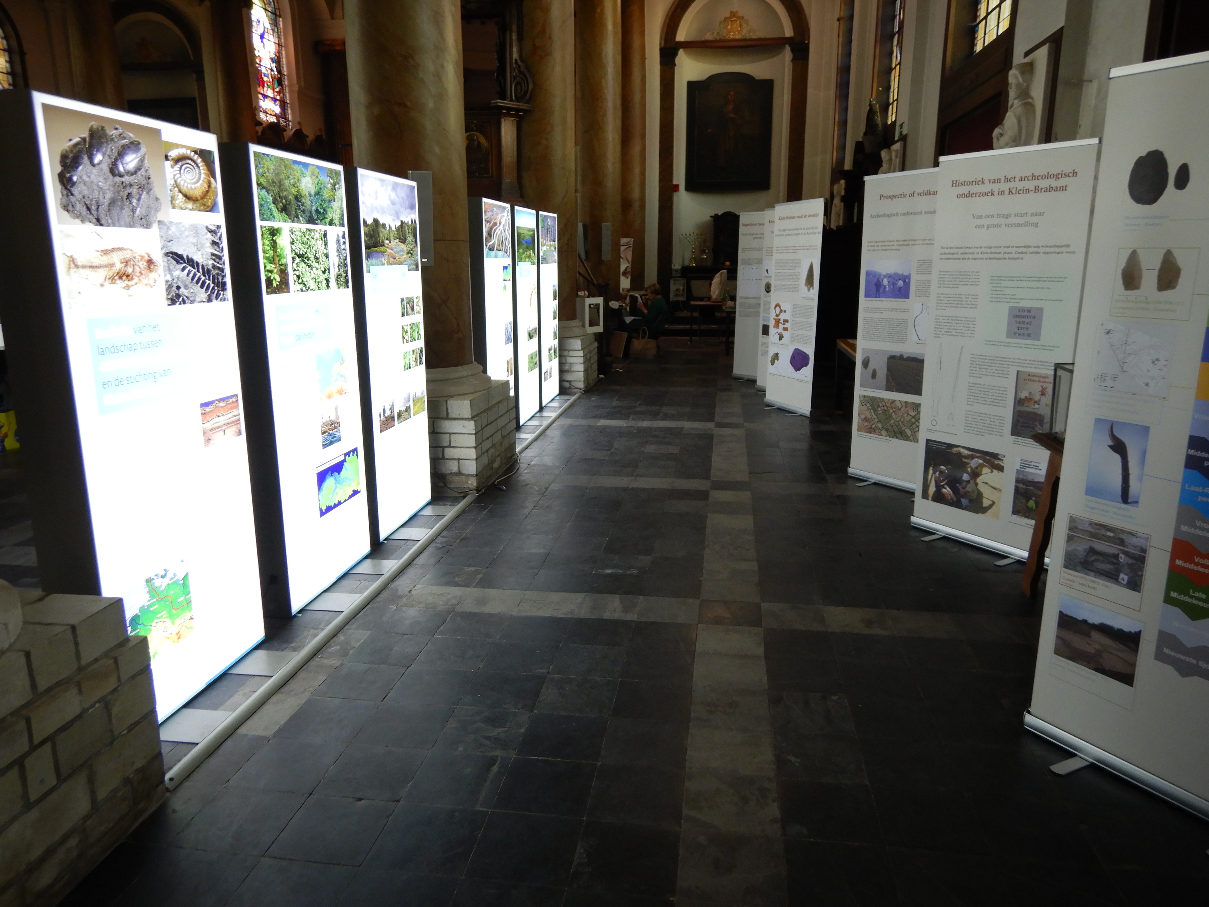 Sfeerbeeld van de tentoonstellingen