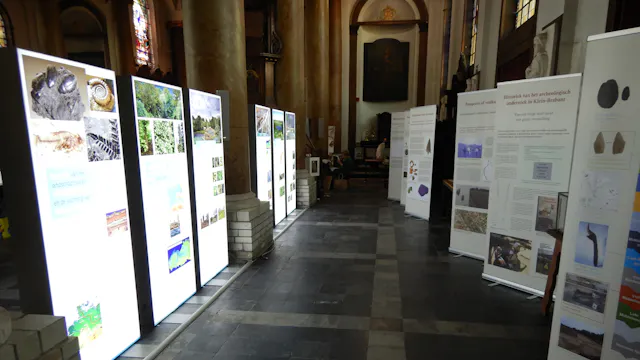 Sfeerbeeld van de tentoonstellingen