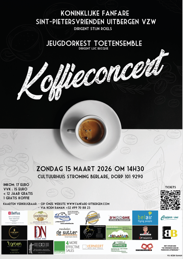 Affiche Koffieconcert 2026