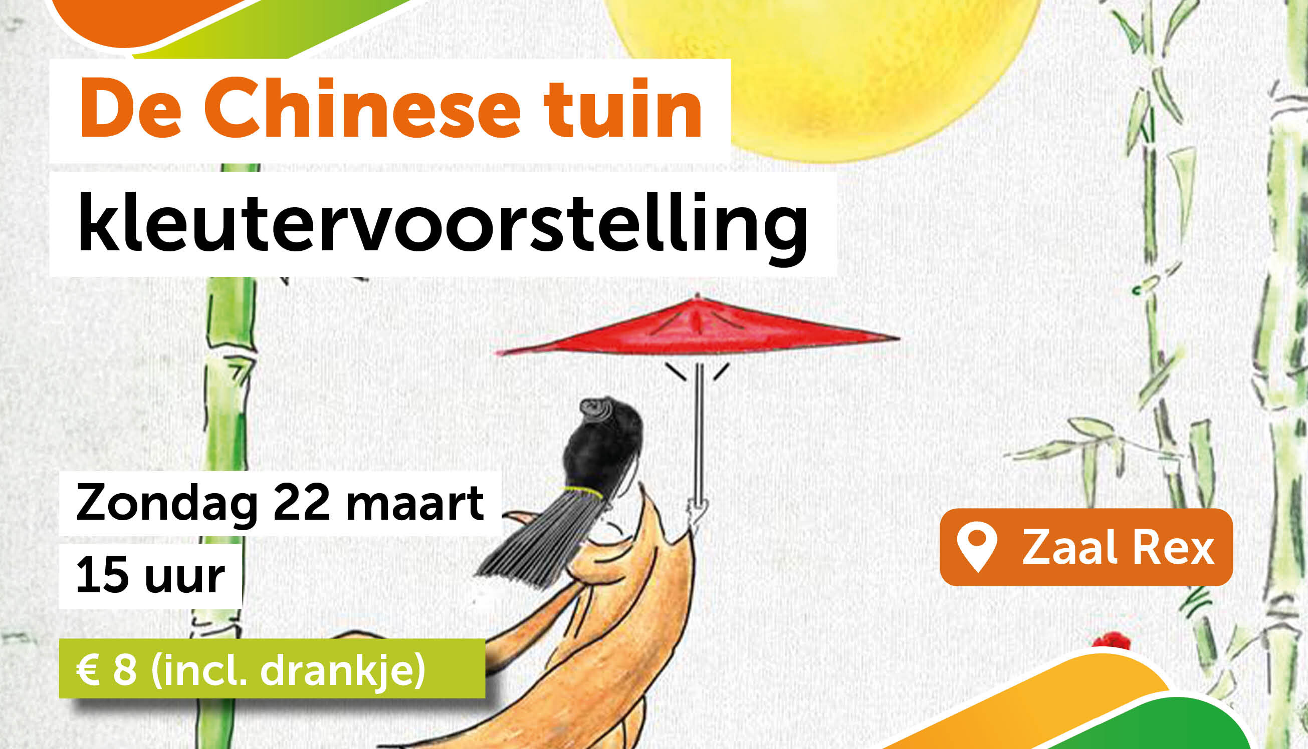 Afbeelding voor evenement Kleutervoorstelling 'De Chinese Tuin'