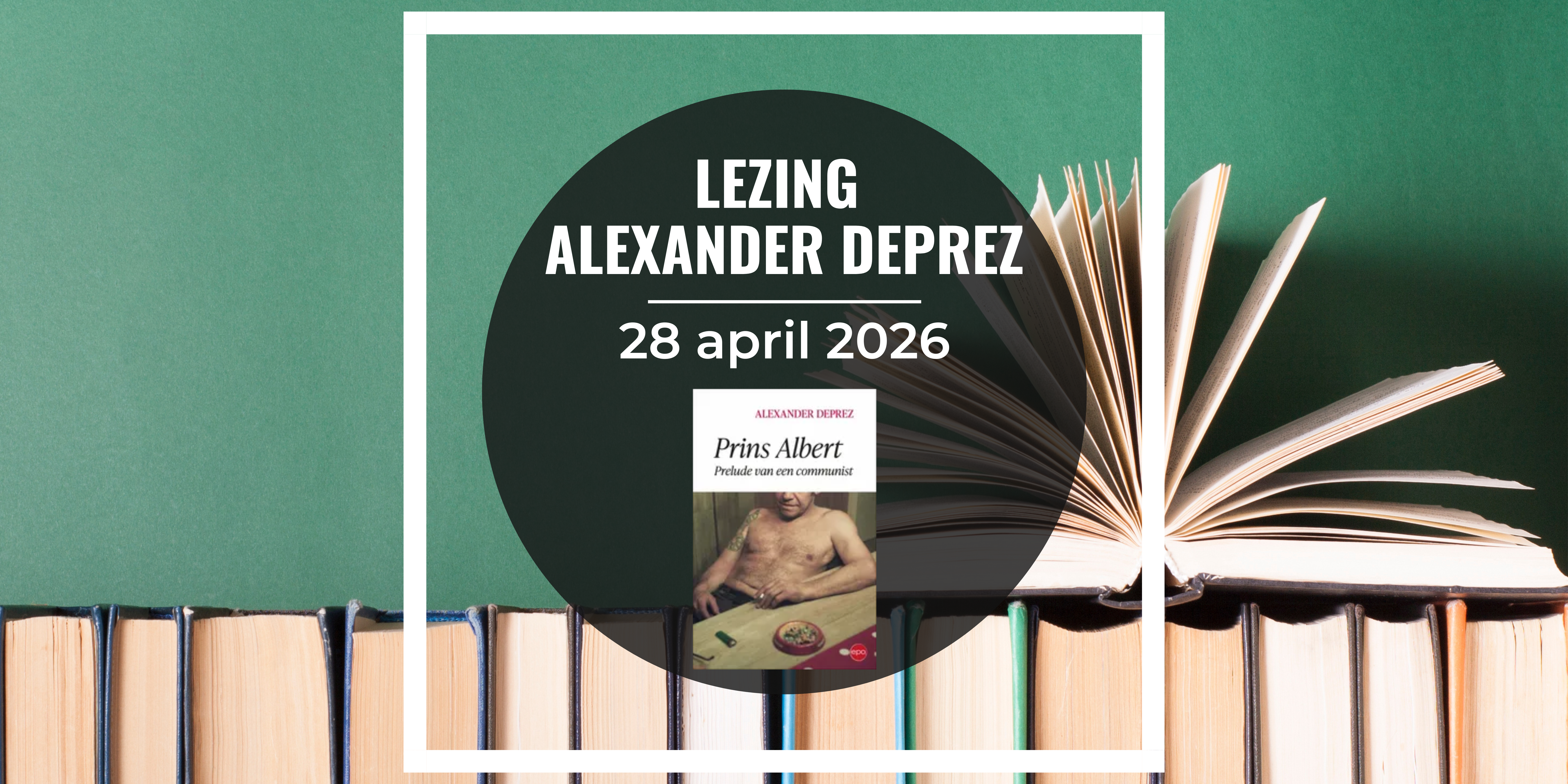 banner auteurslezing Alexander Deprez