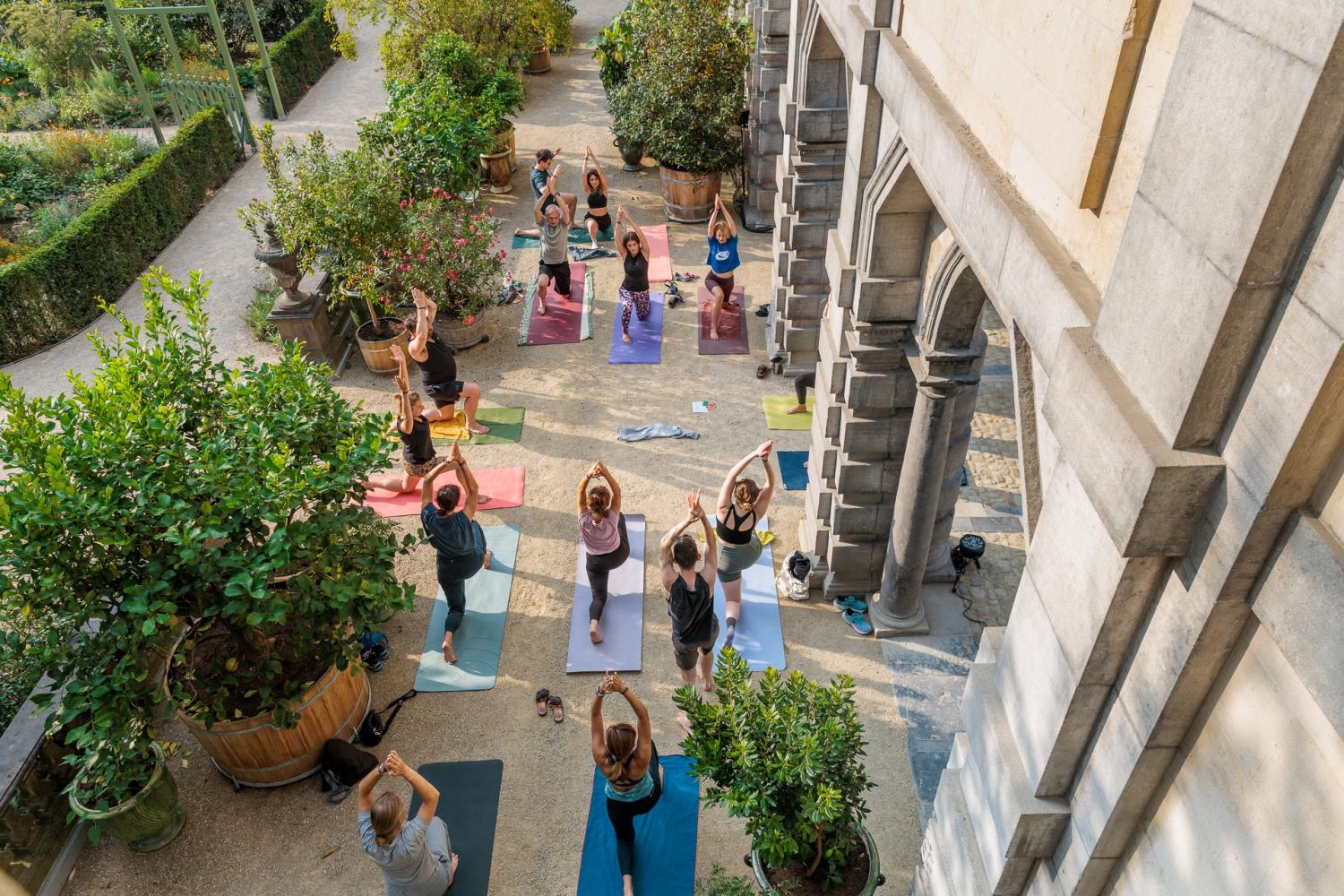 yoga in het Rubens' tuin 01/09/24