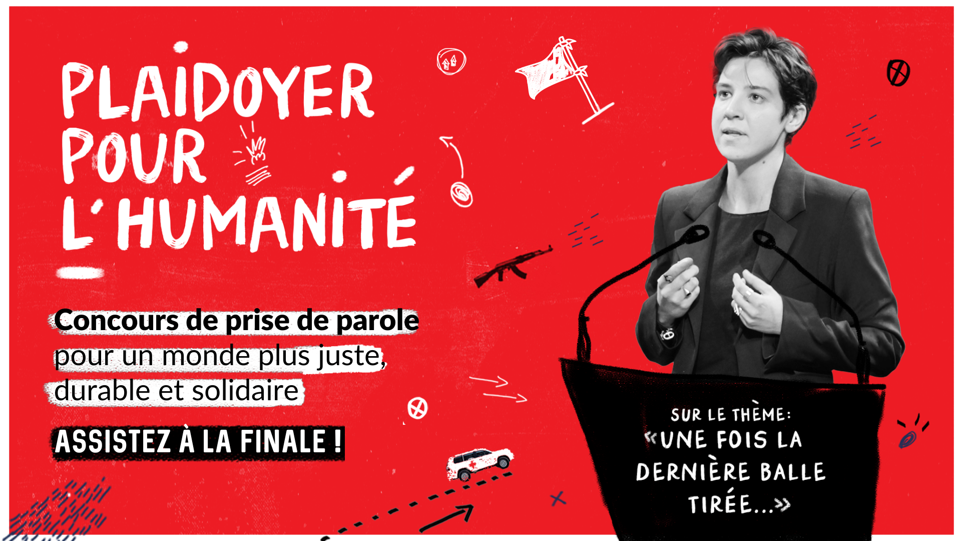 Affiche concours Plaidoyer pour l'humanité
