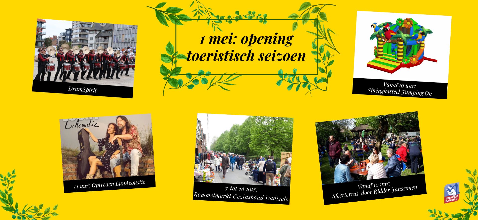 Opening toeristisch seizoen