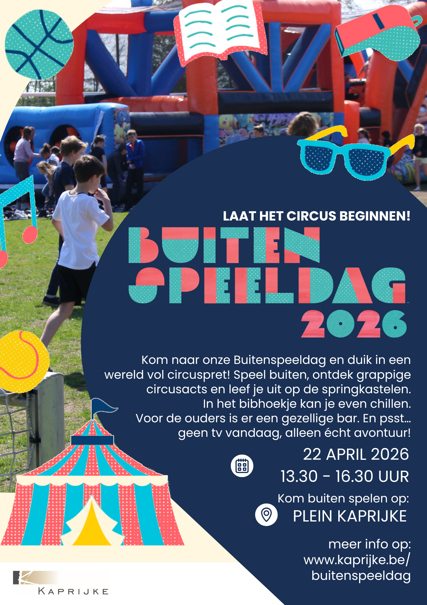 Affiche Buitenspeeldag