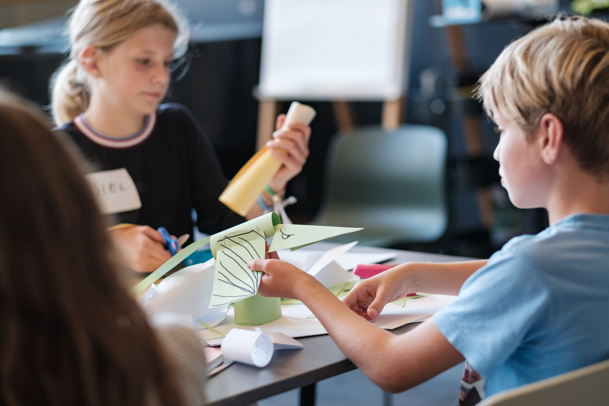 Creatief aan de slag