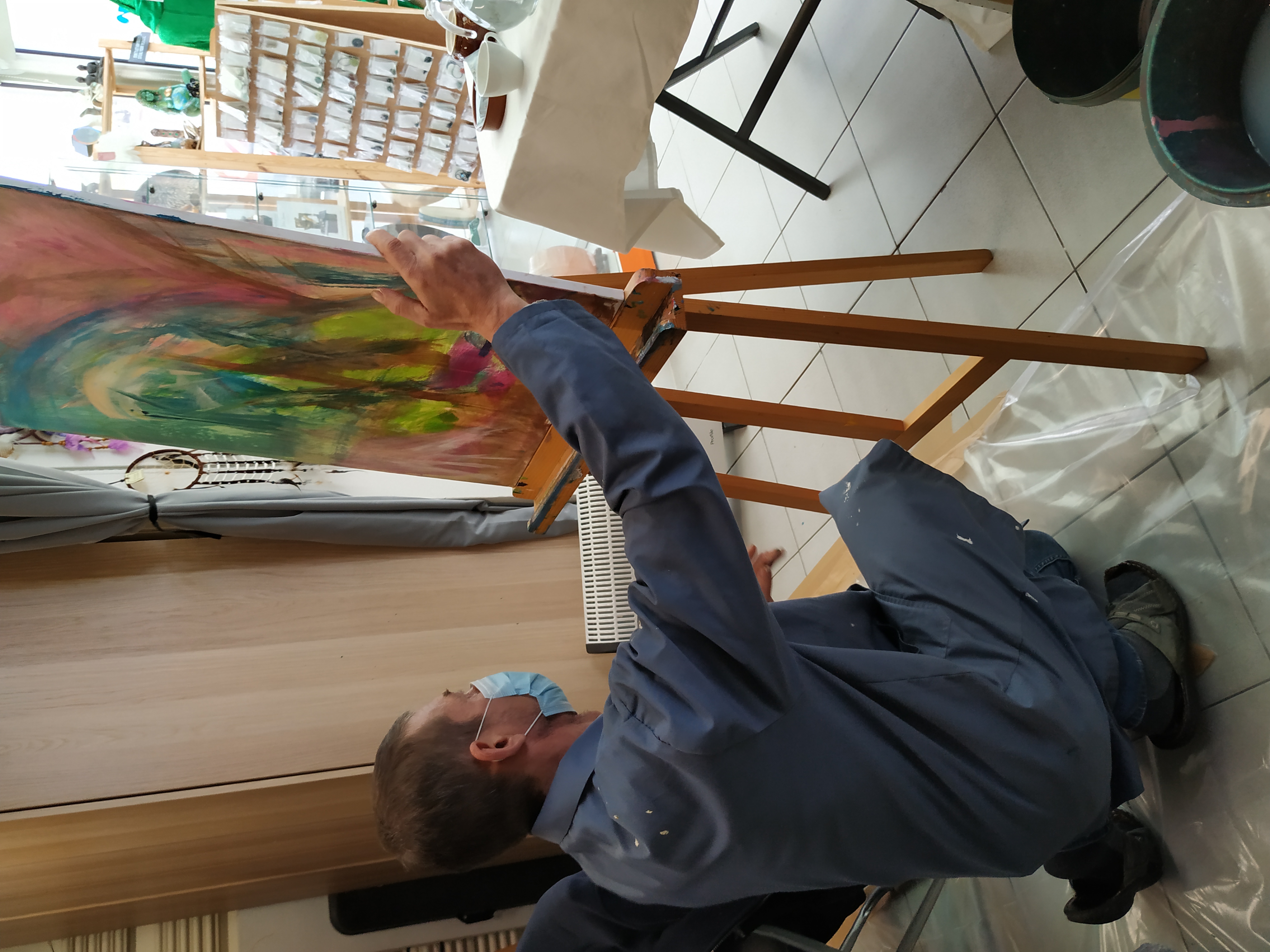 Workshop intuïtief tekenen/schilderen