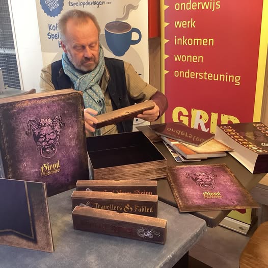 Cedric en Blood on the Clocktower, speldoos