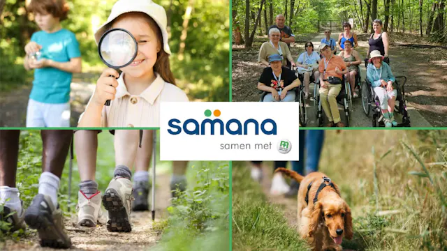 mensen aan het wandelen