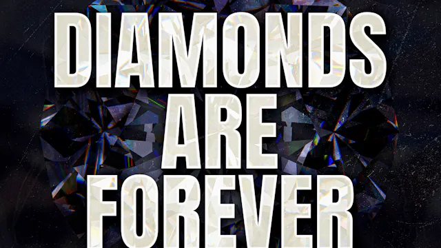 Affiche Diamonds Are Forever