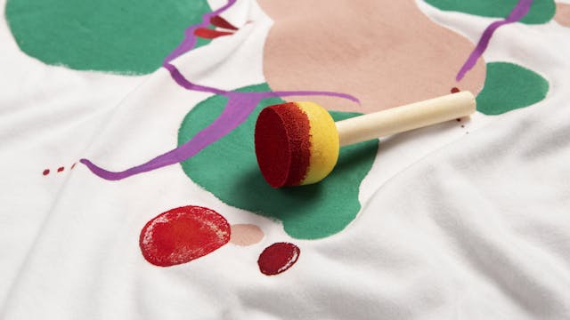 Beschilderen van totebag