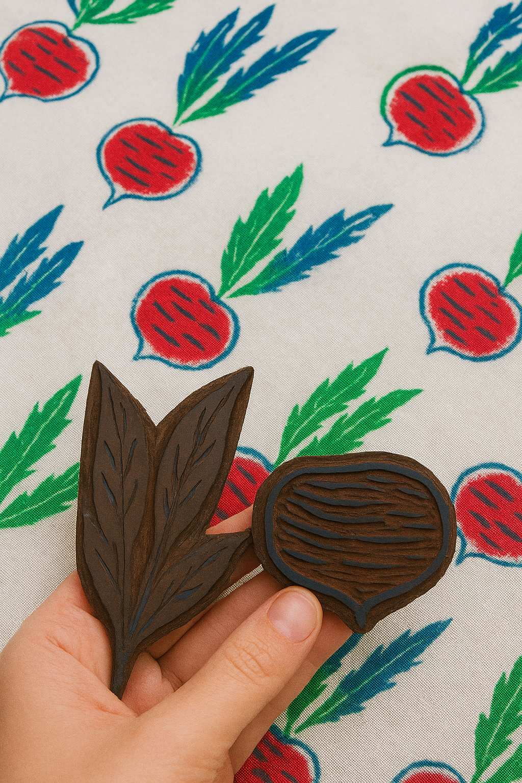 Stempelen op textiel