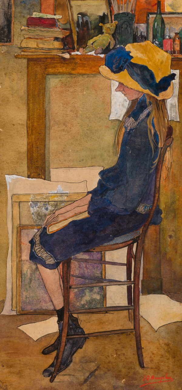 Jules De Bruycker, 'Claire Van Autryve', 1912, Stichting Jules De Bruycker