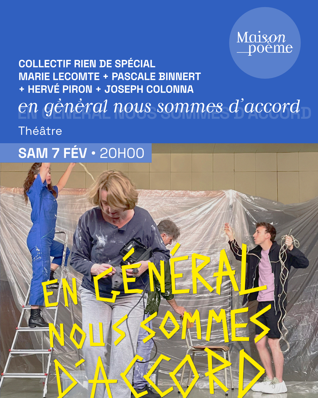 En général nous sommes d'accord