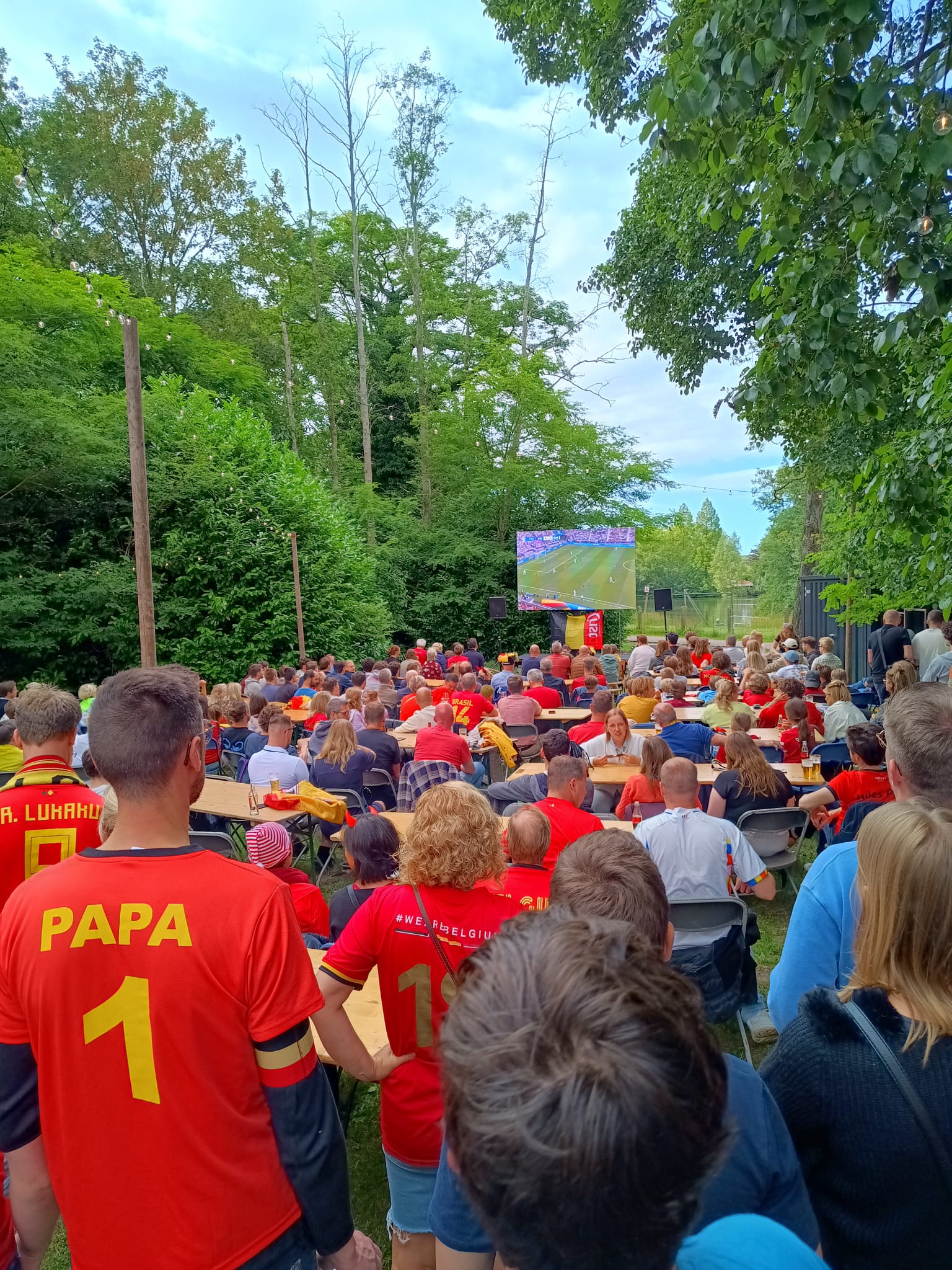 Sfeer WK dorp zomerbar JAKK