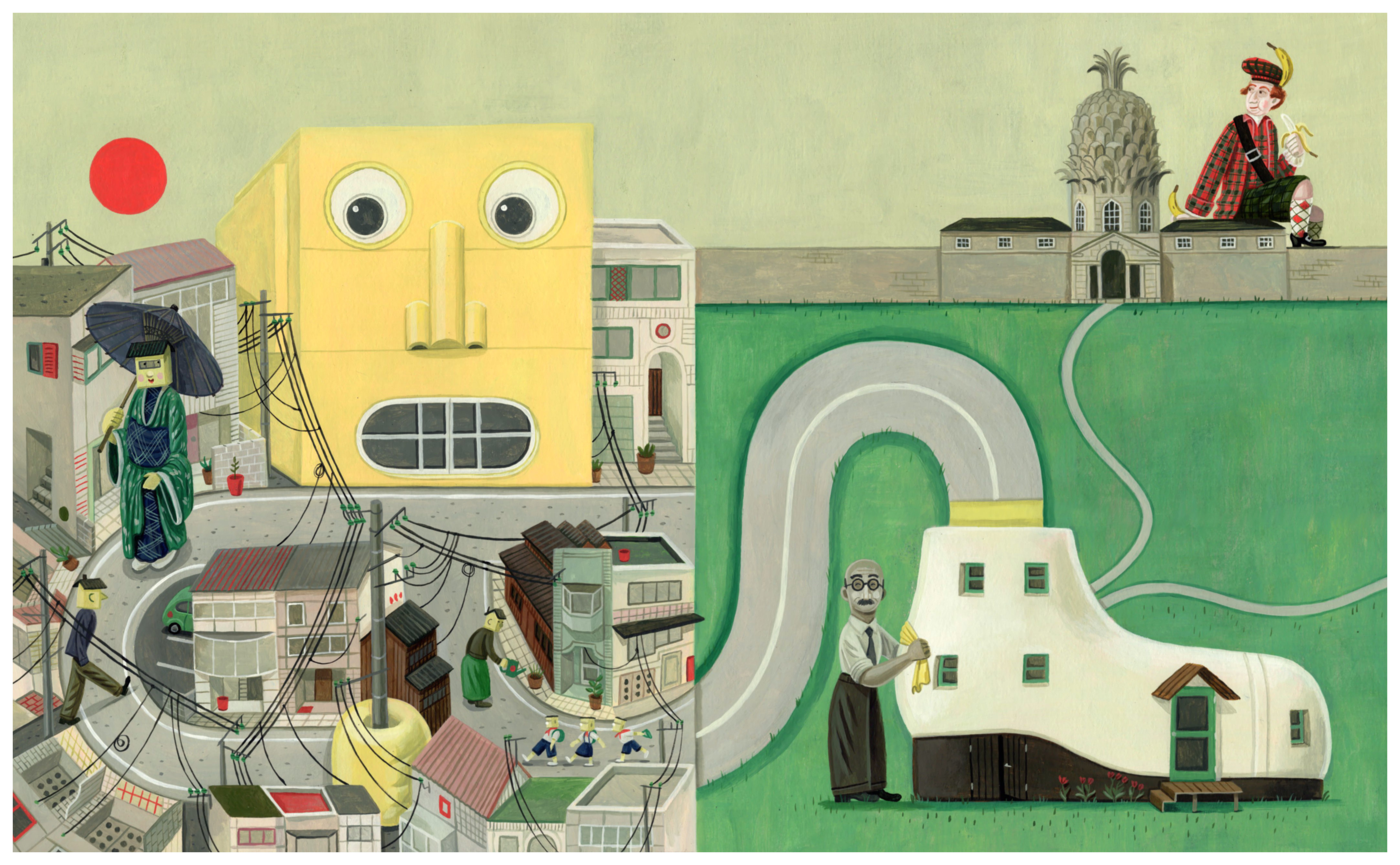 Pieter Van Eenoge, 'Een boek vol huizen', Lannoo