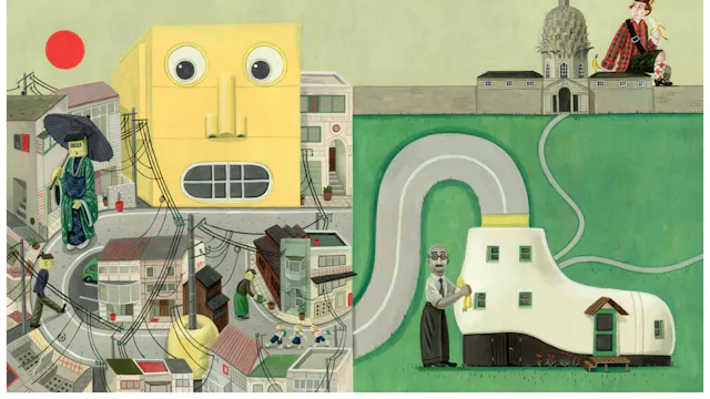 Pieter Van Eenoge, 'Een boek vol huizen', Lannoo