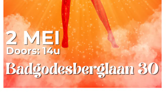 Informatieve affiche voor dameROUGE Open Air 2 mei 2026