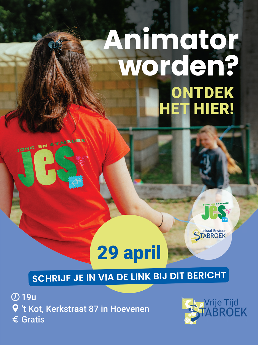 Flyer animator worden bij JES