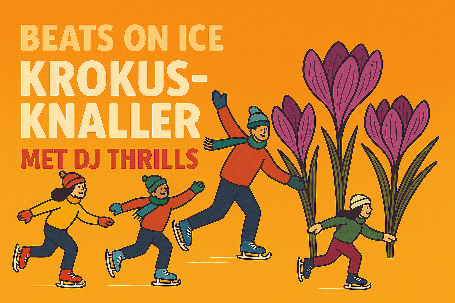 Beats on Ice - Krokusknaller met DJ Thrills
