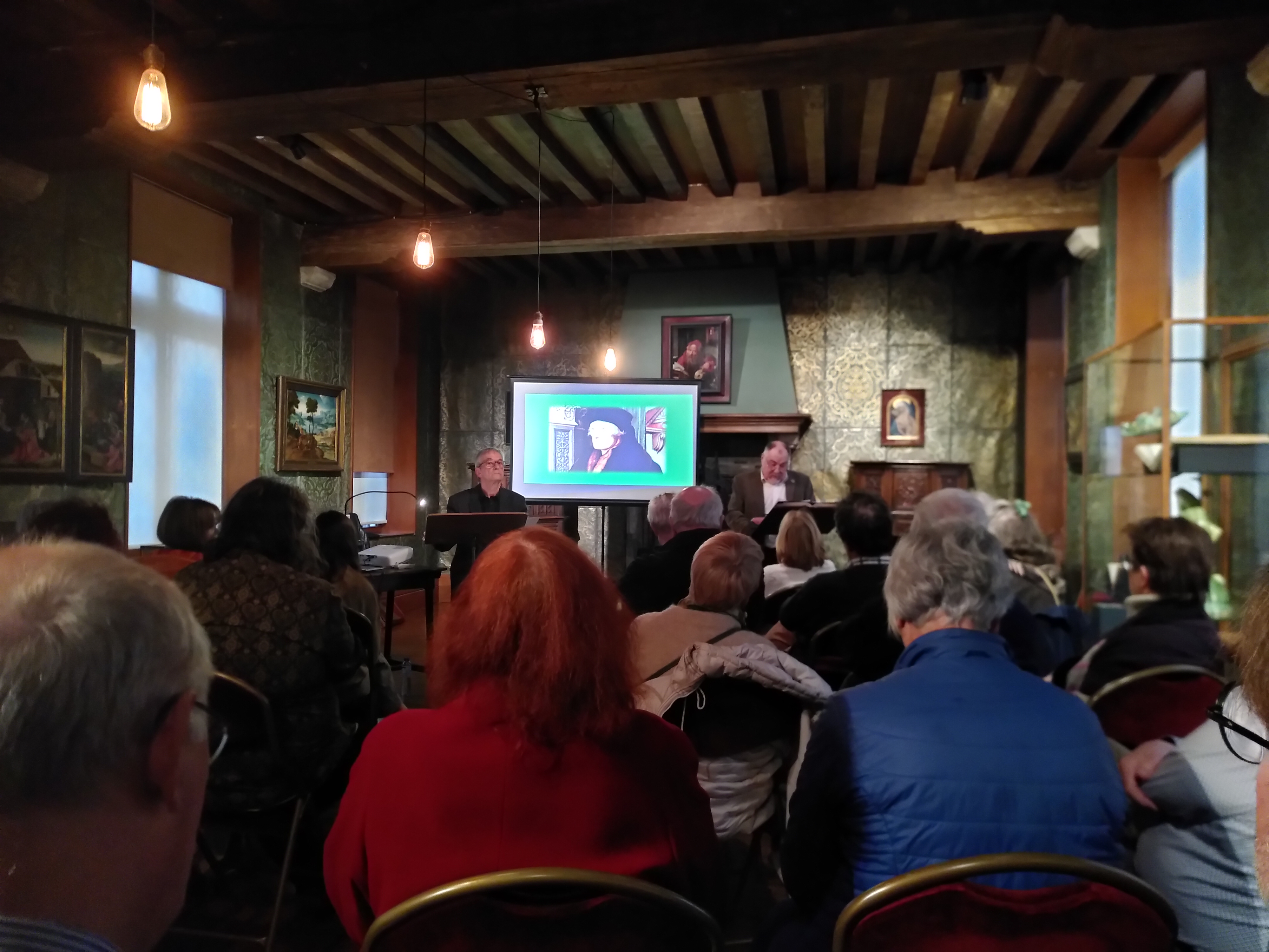 De eerste opvoering was in het Erasmushuis in Anderlecht