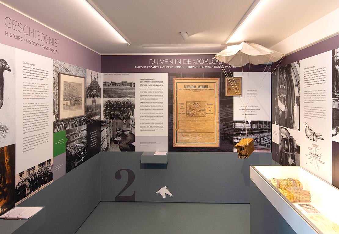 De rol van de duif tijdens de wereldoorlogen