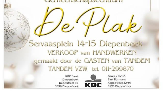 Affiche kerstmarkt 2025